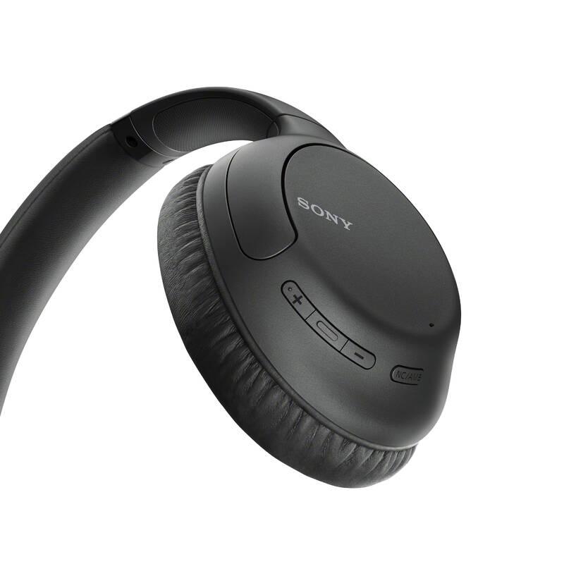 Sluchátka Sony WH-CH710NB černá, Sluchátka, Sony, WH-CH710NB, černá