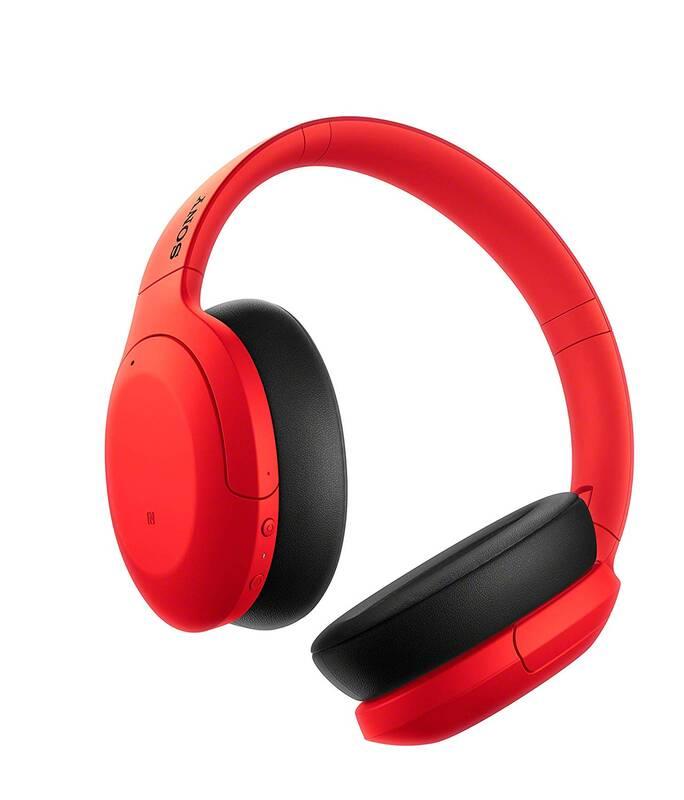 Sluchátka Sony WH-H910N červená