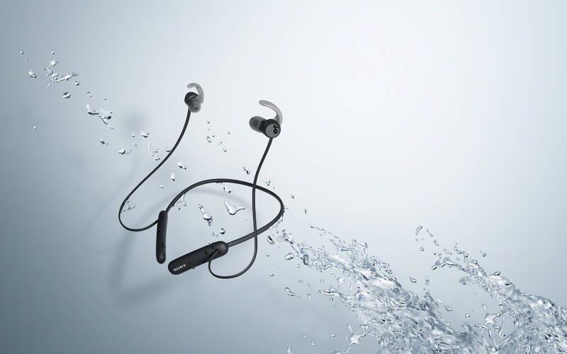 Sluchátka Sony WI-SP510B černá