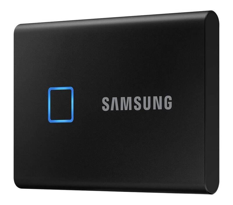 SSD externí Samsung T7 Touch 1TB černý, SSD, externí, Samsung, T7, Touch, 1TB, černý