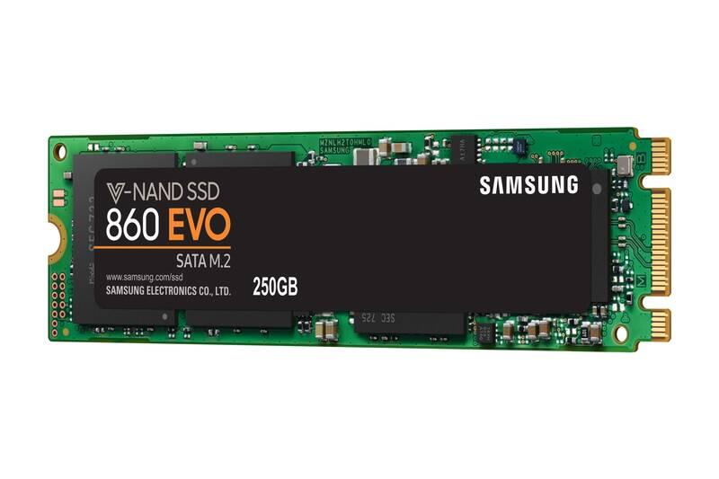SSD Samsung EVO 860 M.2 250GB, SSD, Samsung, EVO, 860, M.2, 250GB