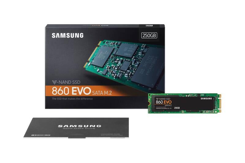 SSD Samsung EVO 860 M.2 250GB, SSD, Samsung, EVO, 860, M.2, 250GB