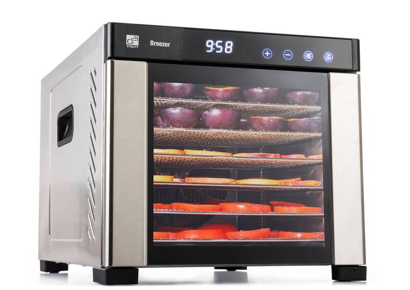 Sušička ovoce G21 Breezer nerez