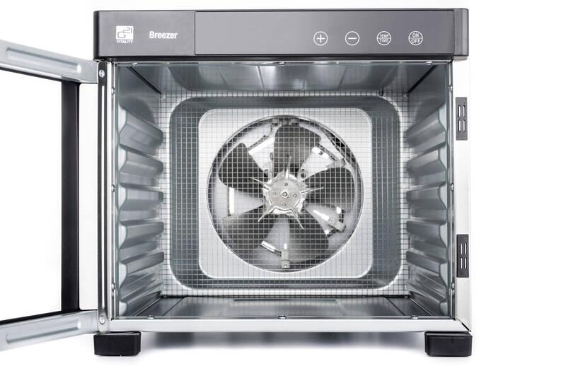 Sušička ovoce G21 Breezer nerez