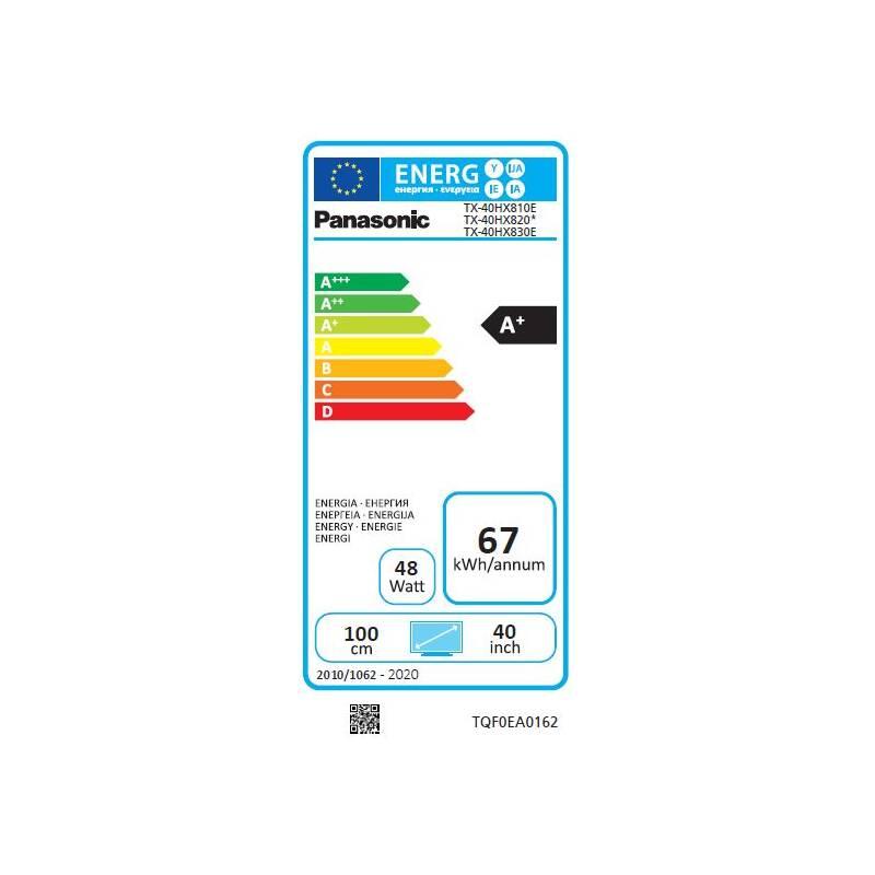 Televize Panasonic TX-40HX810E černá stříbrná, Televize, Panasonic, TX-40HX810E, černá, stříbrná