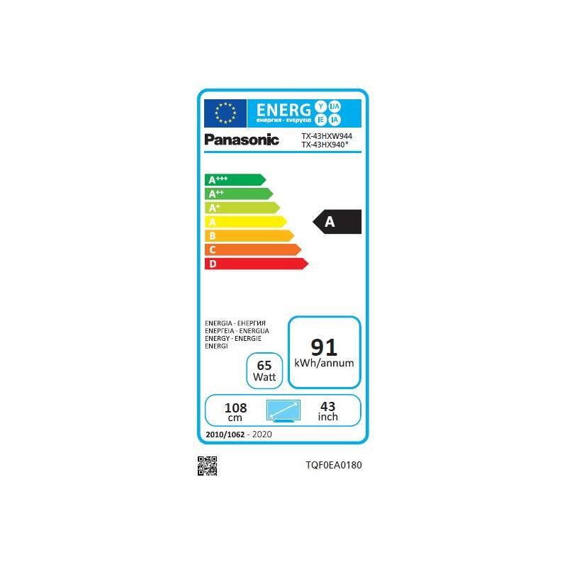 Televize Panasonic TX-43HX940E černá