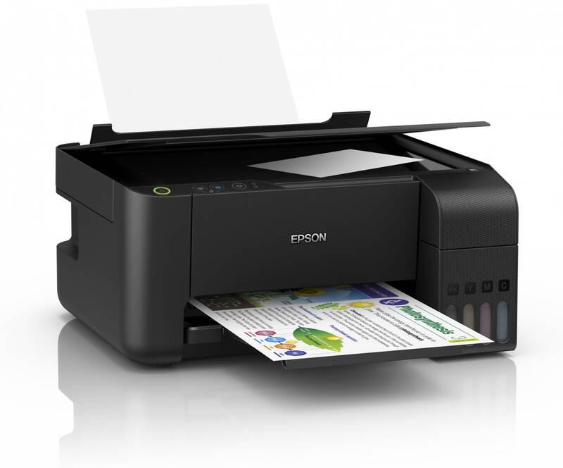 Tiskárna multifunkční Epson Eco Tank L3110, Tiskárna, multifunkční, Epson, Eco, Tank, L3110