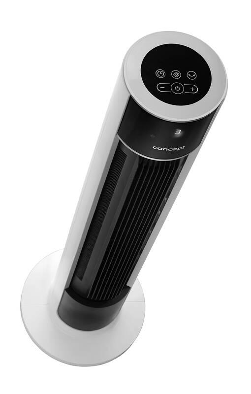 Ventilátor sloupový Concept VS5120 černý bílý, Ventilátor, sloupový, Concept, VS5120, černý, bílý