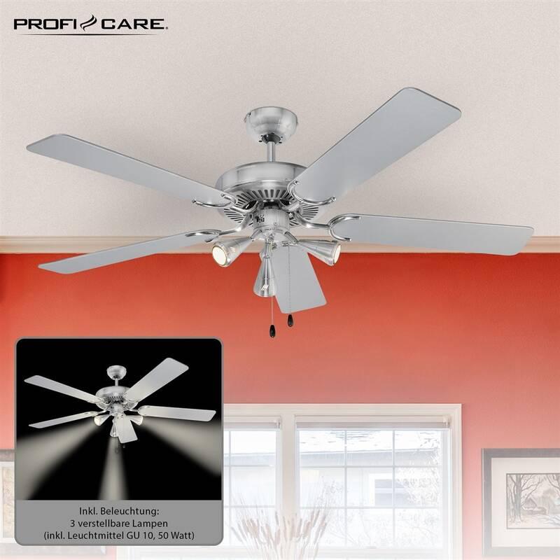 Ventilátor stropní ProfiCare PC-DVL 3078 nerez