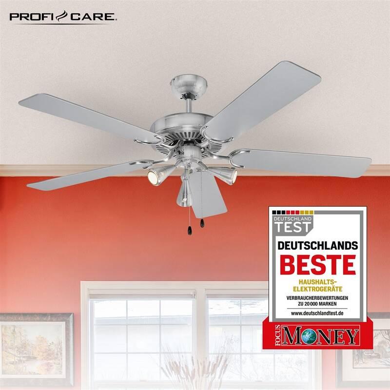 Ventilátor stropní ProfiCare PC-DVL 3078 nerez