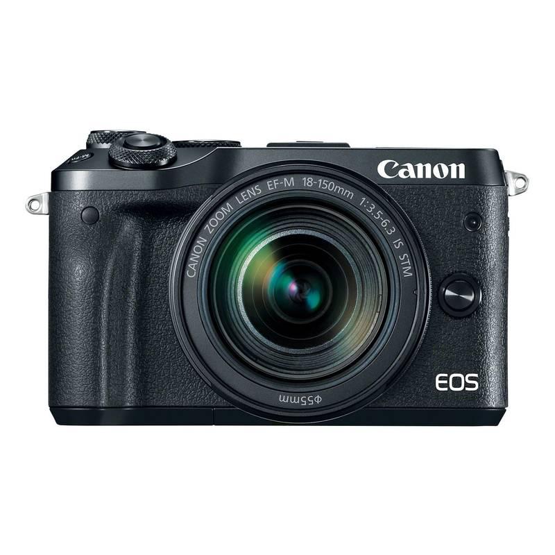 Digitální fotoaparát Canon EOS M6 18-150mm IS STM černý, Digitální, fotoaparát, Canon, EOS, M6, 18-150mm, IS, STM, černý