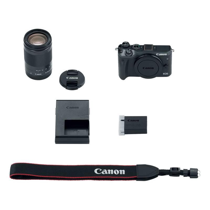Digitální fotoaparát Canon EOS M6 18-150mm IS STM černý