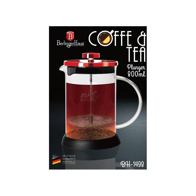 French press Berlinger Haus Burgundy Metallic Line 0,8 l