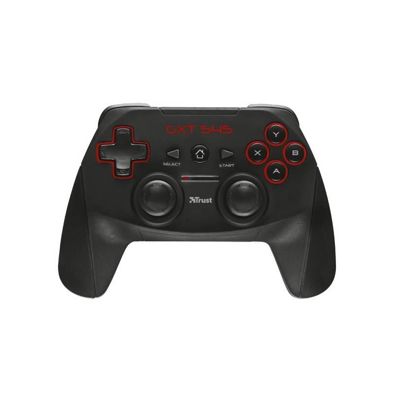 Gamepad Trust GXT 545 Wireless pro PC, PS3 černý