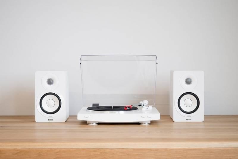 Gramofon Audio-technica AT-LP3 bílý, Gramofon, Audio-technica, AT-LP3, bílý