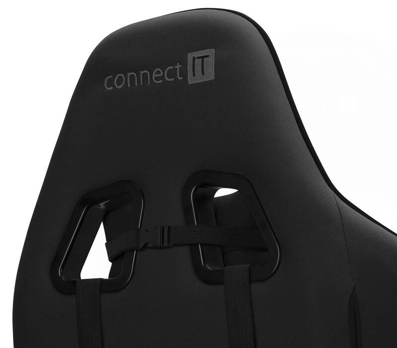 Herní židle Connect IT Monaco Pro černá, Herní, židle, Connect, IT, Monaco, Pro, černá
