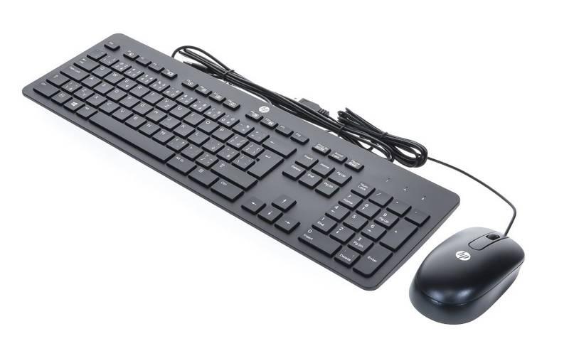 Klávesnice s myší HP Slim černá