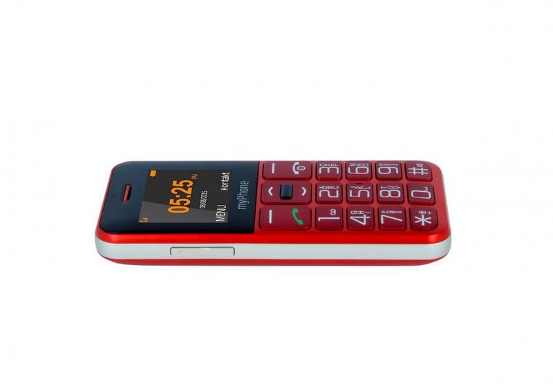 Mobilní telefon myPhone HALO EASY červený