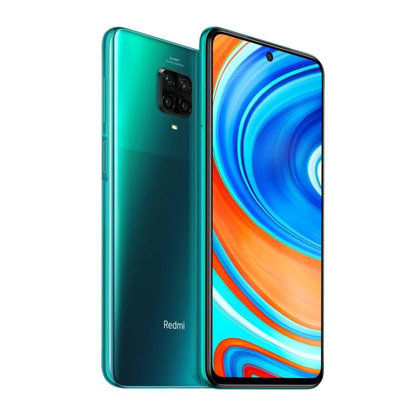Mobilní telefon Xiaomi Redmi Note 9 Pro 64 GB zelený