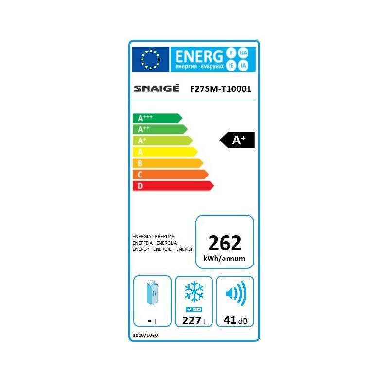 Mraznička Snaige Ice Logic F27SM-T1000F bílá