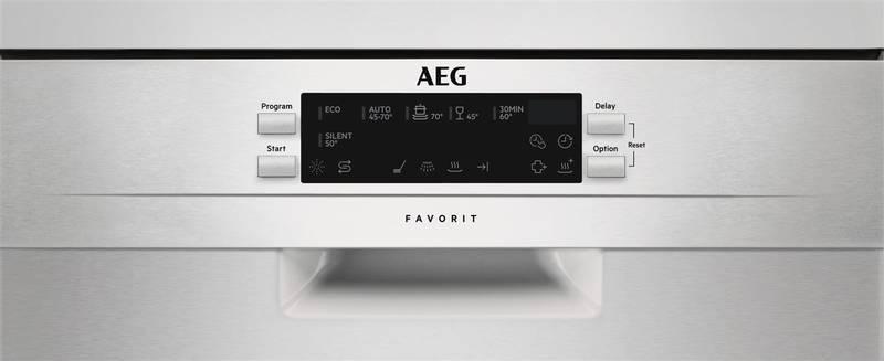 Myčka nádobí AEG Mastery FFB62400PM nerez
