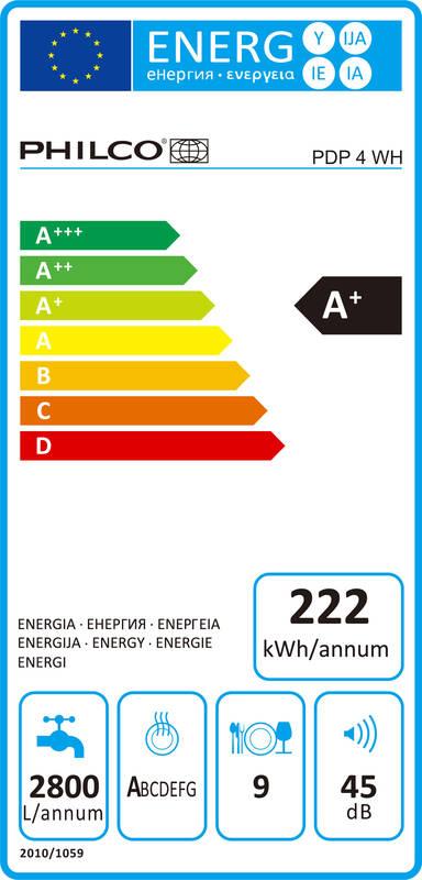 Myčka nádobí Philco PDP 4 WH