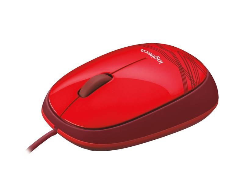 Myš Logitech M105 červená