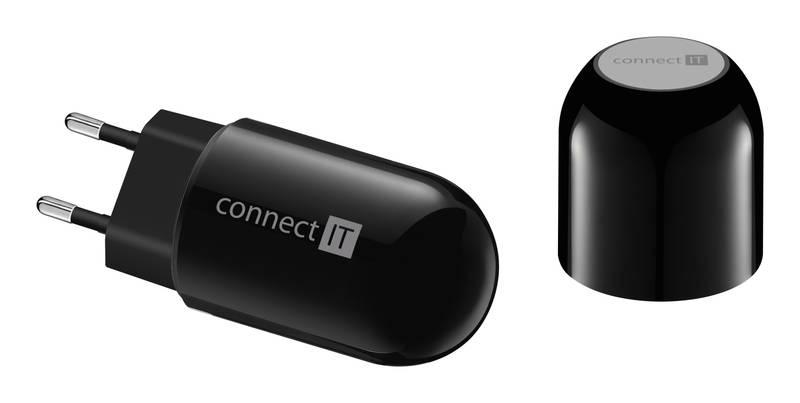 Nabíječka do sítě Connect IT Power Nomad, 3x USB černá