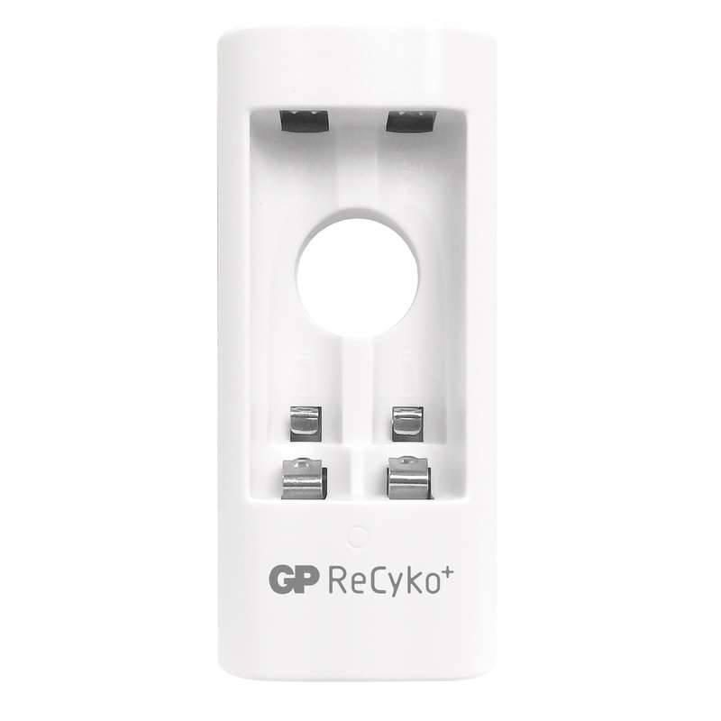 Nabíječka GP ReCyko Pro AAA, HR6, 2000mAh, Ni-MH, krabička 2ks USB nabíječka černá