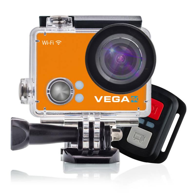 Outdoorová kamera Niceboy VEGA 4K oranžová