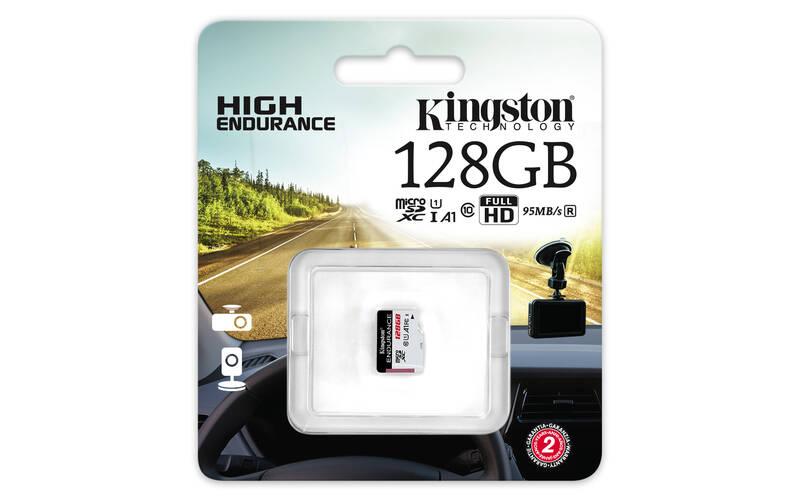Paměťová karta Kingston Endurance microSDXC 128GB, Paměťová, karta, Kingston, Endurance, microSDXC, 128GB