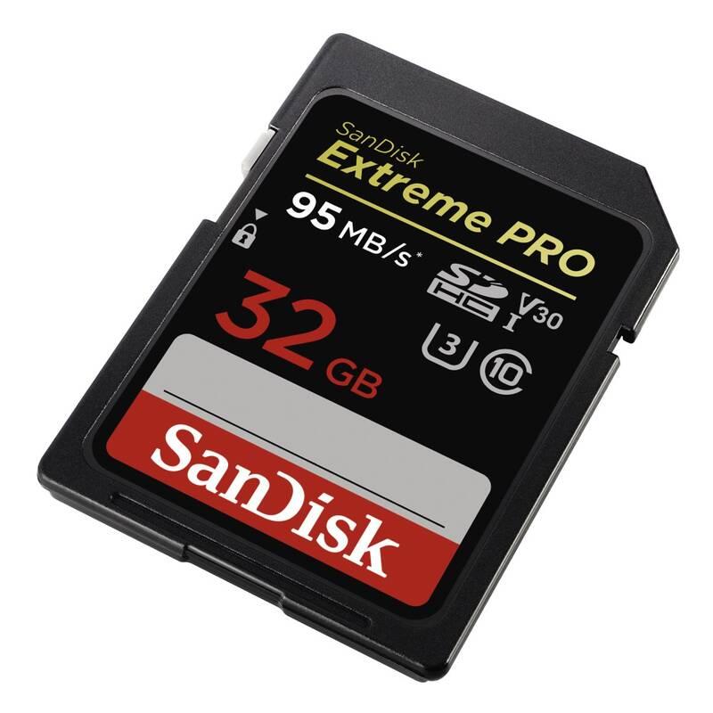 Paměťová karta Sandisk SDHC Extreme Pro 32GB, Paměťová, karta, Sandisk, SDHC, Extreme, Pro, 32GB