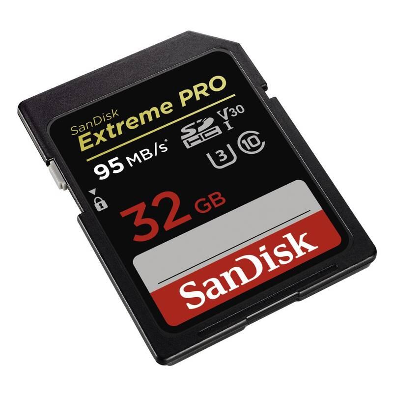 Paměťová karta Sandisk SDHC Extreme Pro 32GB, Paměťová, karta, Sandisk, SDHC, Extreme, Pro, 32GB