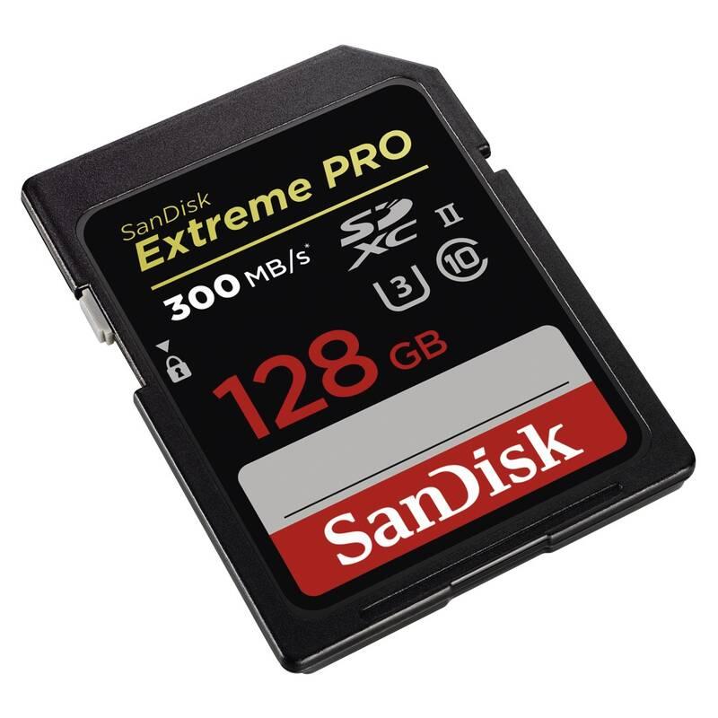 Paměťová karta Sandisk SDXC Extreme Pro 128GB, Paměťová, karta, Sandisk, SDXC, Extreme, Pro, 128GB