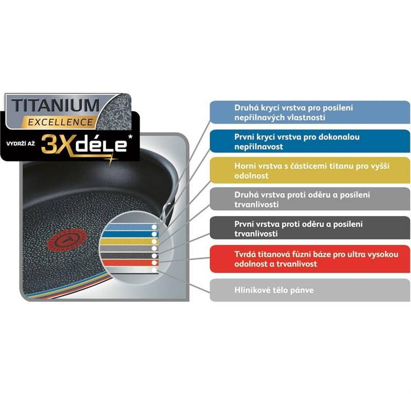 Pánev Tefal TalentPro C6210552 černá