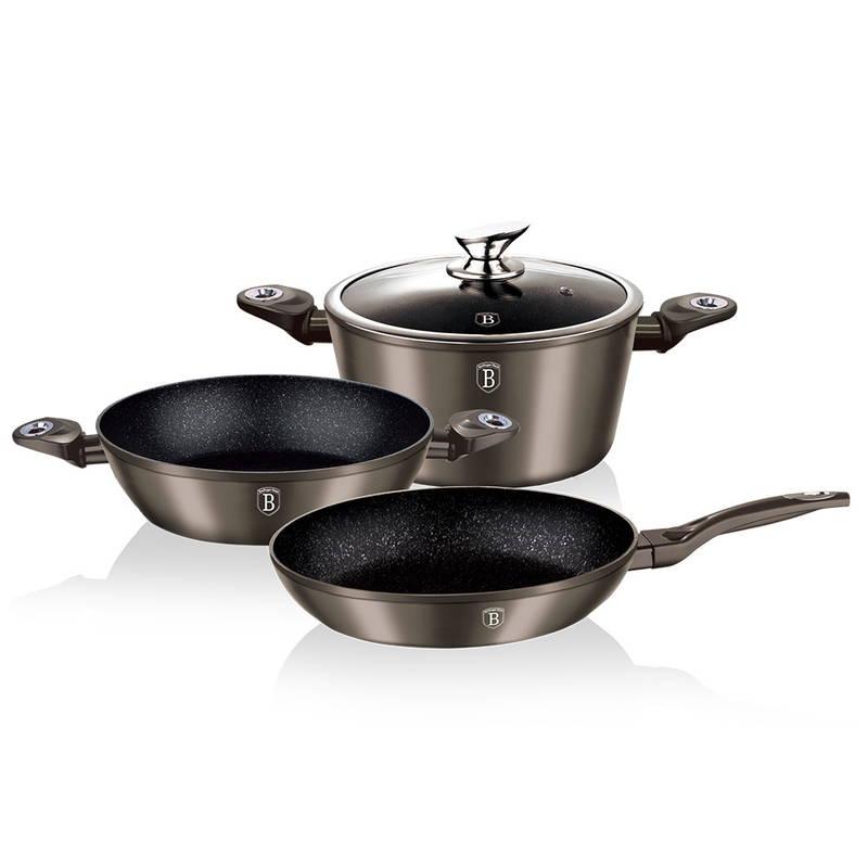 Sada hrnců Berlinger Haus Carbon Metallic Line 4 ks