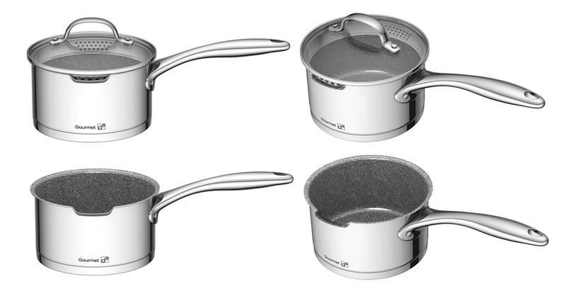 Sada hrnců G21 Gourmet Miracle 9 ks nerez