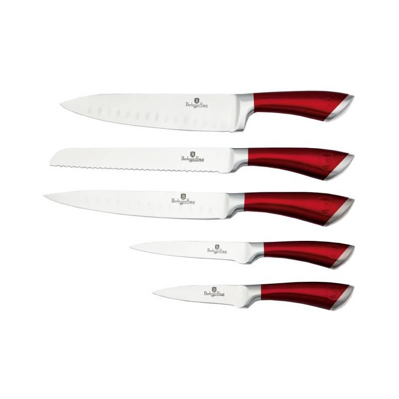 Sada kuchyňských nožů Berlinger Haus Passion Burgundy Line
