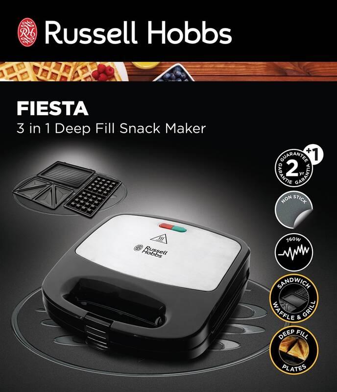 Sendvičovač RUSSELL HOBBS 24540-56 stříbrný