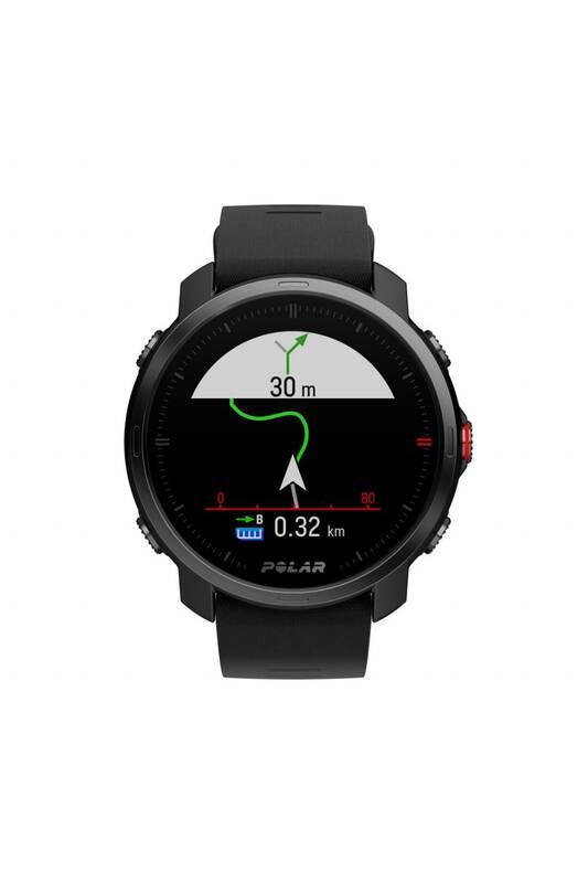 Sporttester Polar Grit X, velikost M L černý