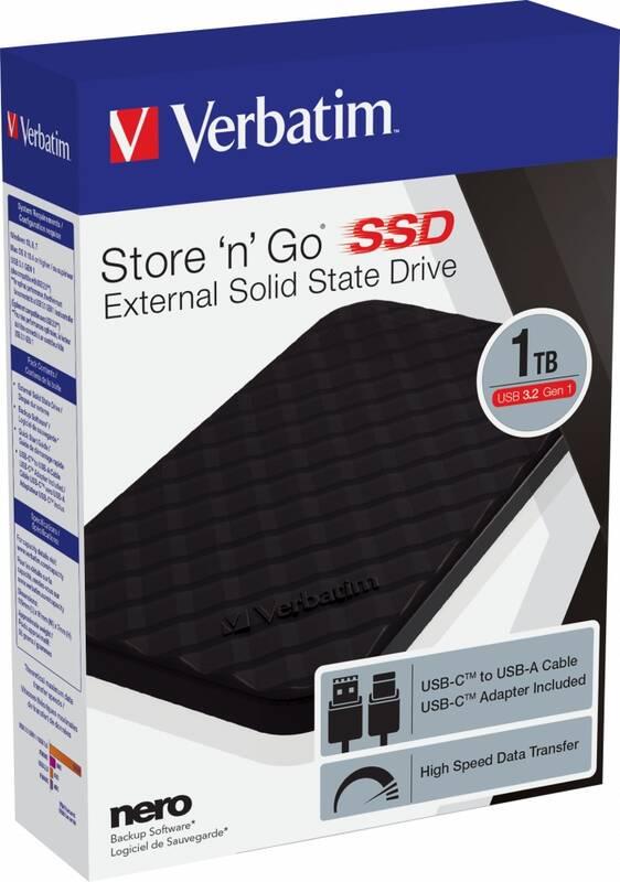 SSD externí Verbatim Store 