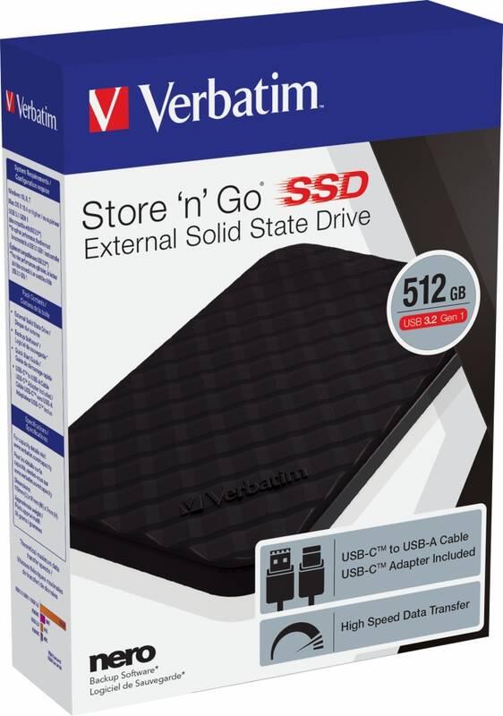 SSD externí Verbatim Store 'n' Go Portable 2,5