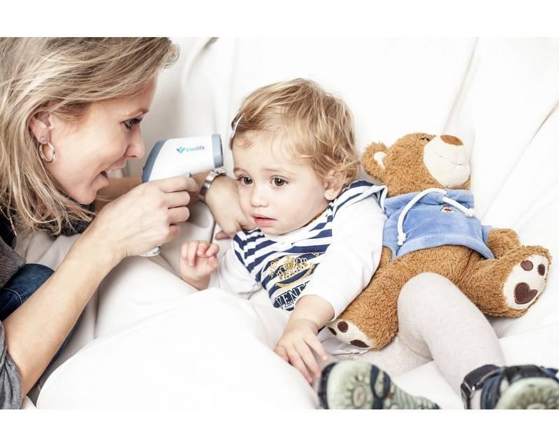 Teploměr TrueLife Care Q7 bílý modrý