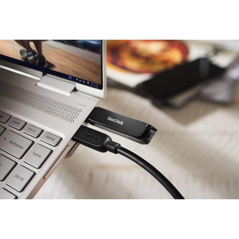 USB Flash Sandisk Ultra 128GB USB-C černý