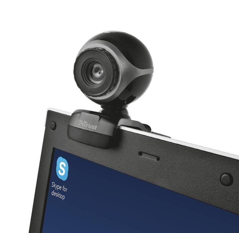 Webkamera Trust Exis černá