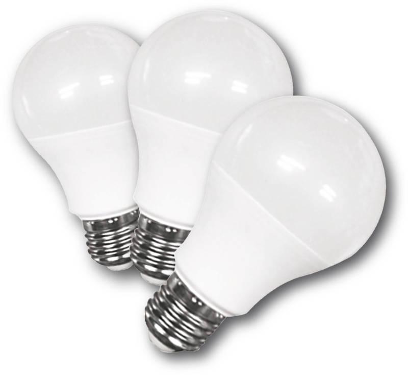 Žárovka LED TB E27,230V,10W, Teplá bílá, 3ks