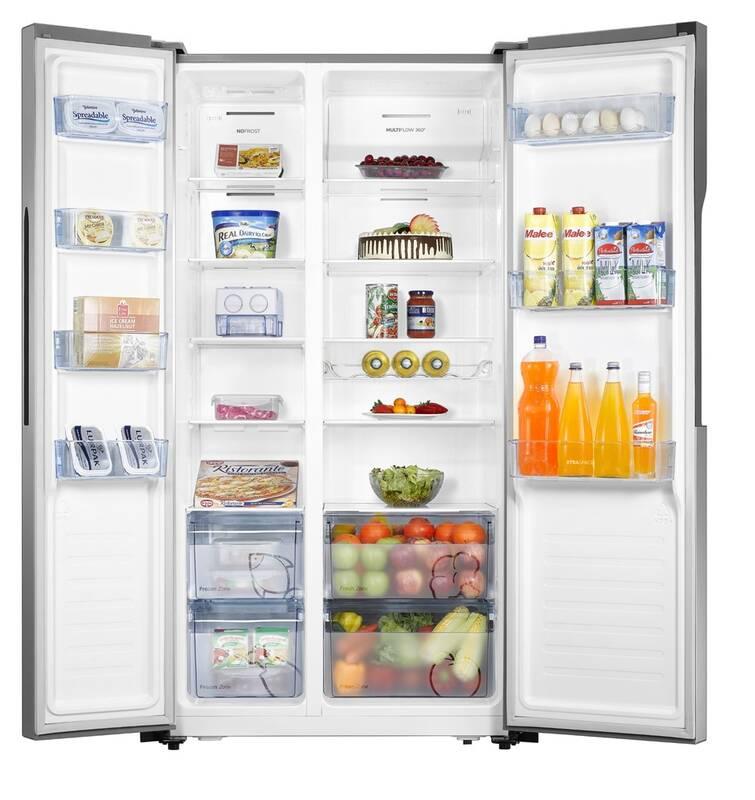 Americká lednice Gorenje NRS9182MX Inoxlook