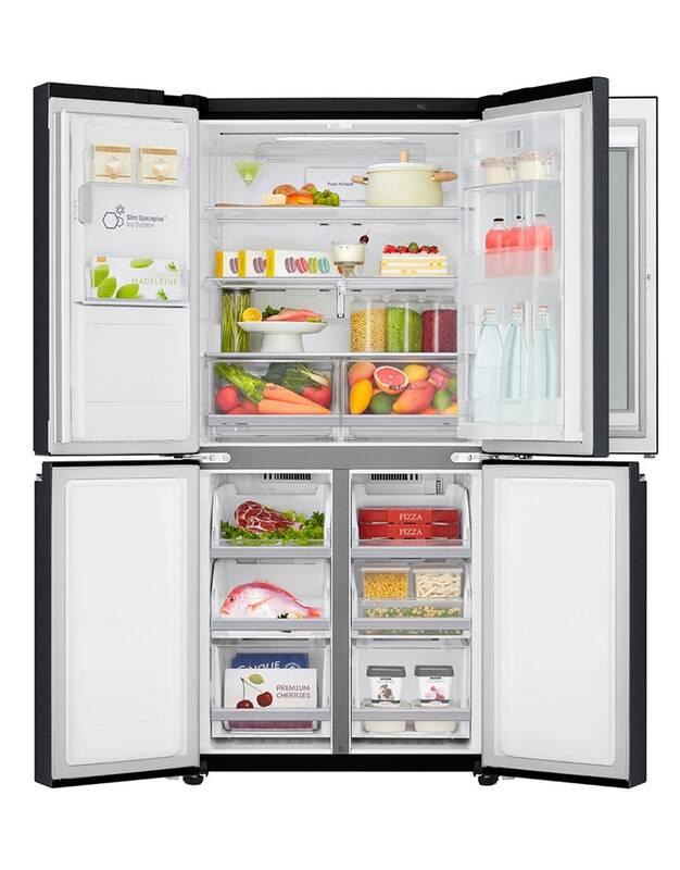 Americká lednice LG GMX844MCKV