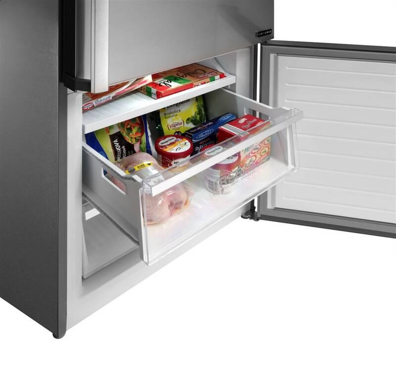 Chladnička s mrazničkou Concept LK5470SS