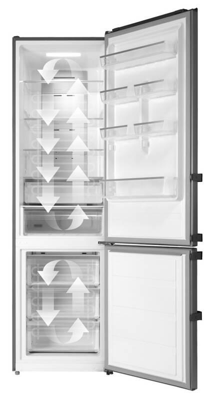 Chladnička s mrazničkou Concept LK5660SS